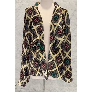 CHASER for Sundance Catalogue Gorgeous Velvet Jackets Sz. Large